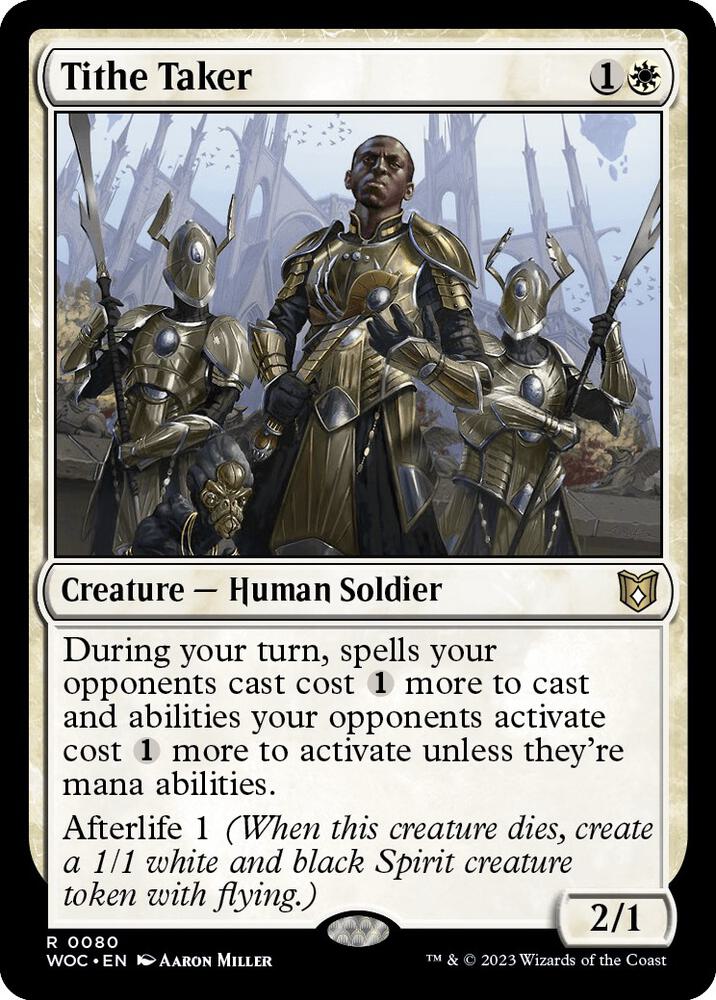 Tithe Taker 80/173 (Commander: Wilds of Eldraine)  | Good Games Morley