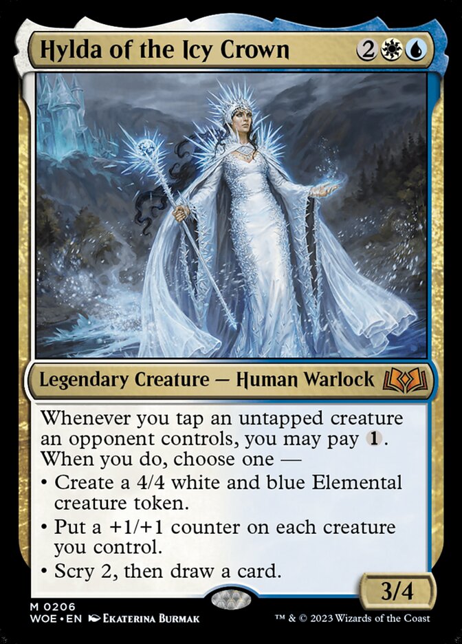 Hylda of the Icy Crown 206/276 (Wilds of Eldraine)  | Good Games Morley
