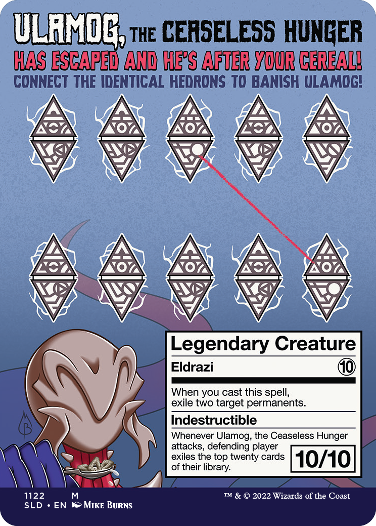 Ulamog, the Ceaseless Hunger (Borderless) [Secret Lair Drop Series] | Good Games Morley