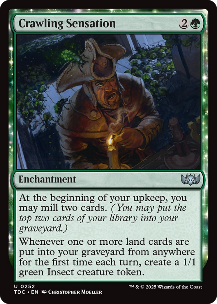 Crawling Sensation [Tarkir: Dragonstorm Commander] | Good Games Morley