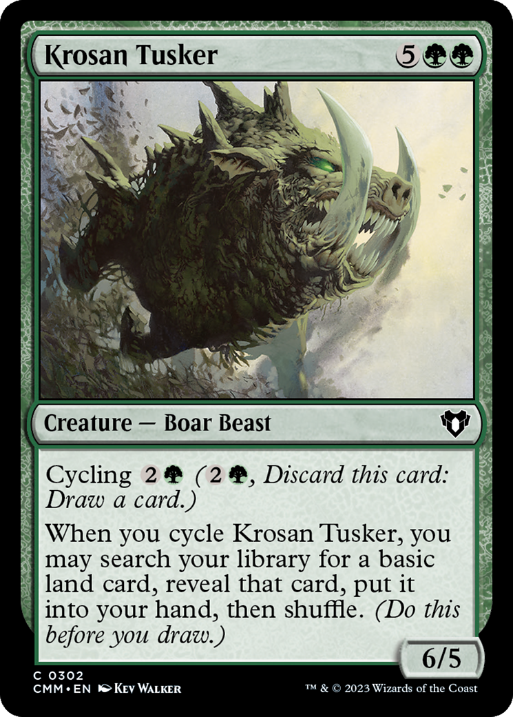 Krosan Tusker [Commander Masters] | Good Games Morley