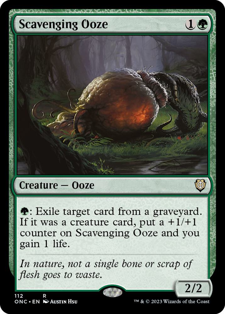 Scavenging Ooze 112/28 (Commander: Phyrexia: All Will Be One)  | Good Games Morley