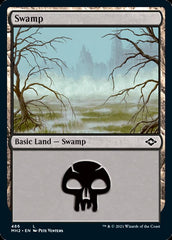 Swamp (486) (Foil Etched) [Modern Horizons 2] | Good Games Morley