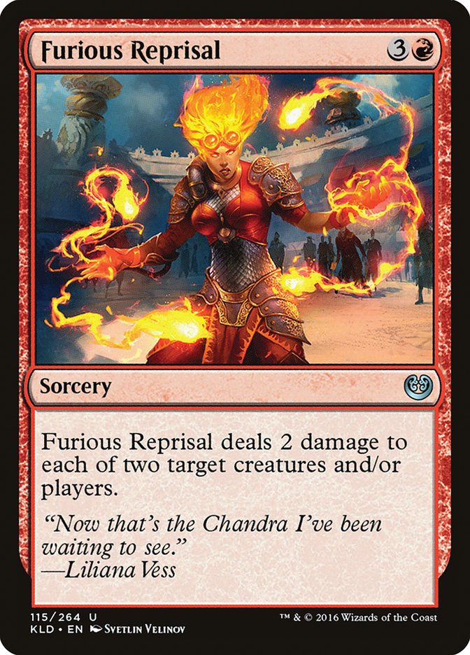 Furious Reprisal [Kaladesh] | Good Games Morley