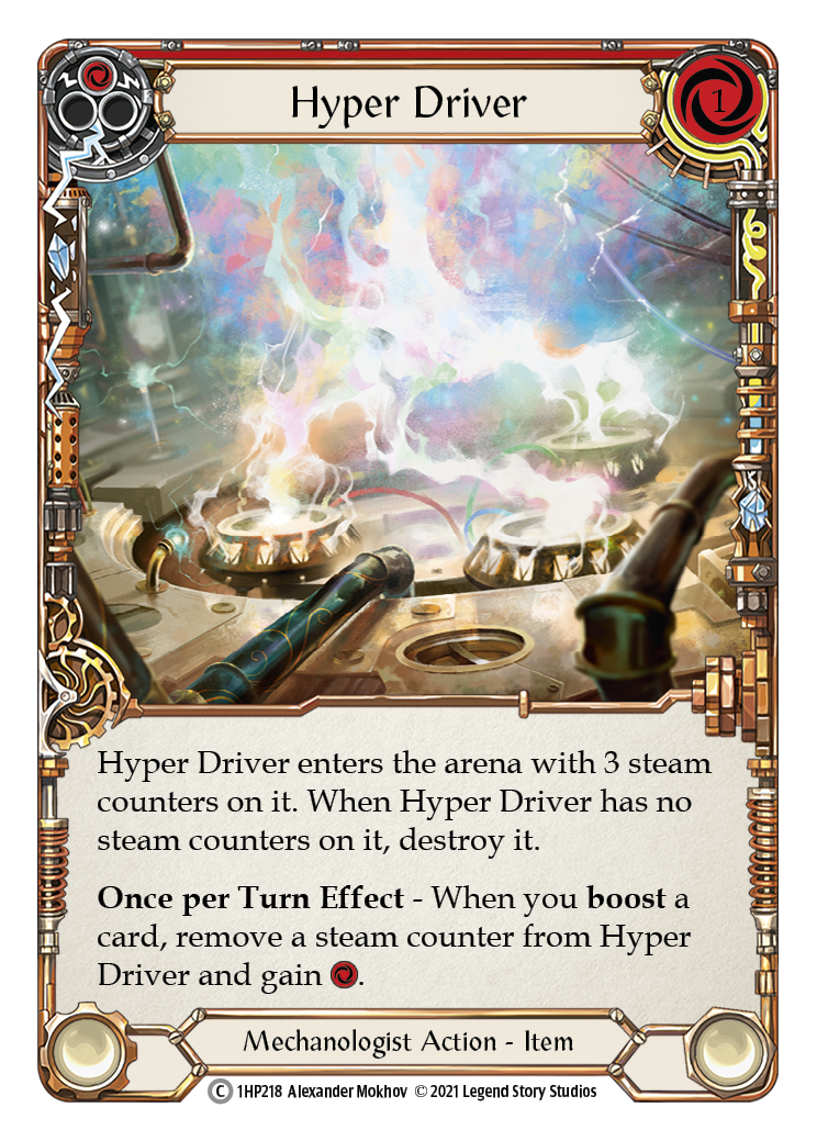 Hyper Driver [1HP218] (History Pack 1) | Good Games Morley