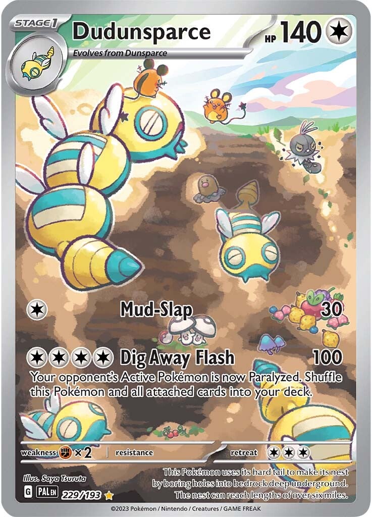 Dudunsparce (229/193) [Scarlet & Violet: Paldea Evolved] | Good Games Morley