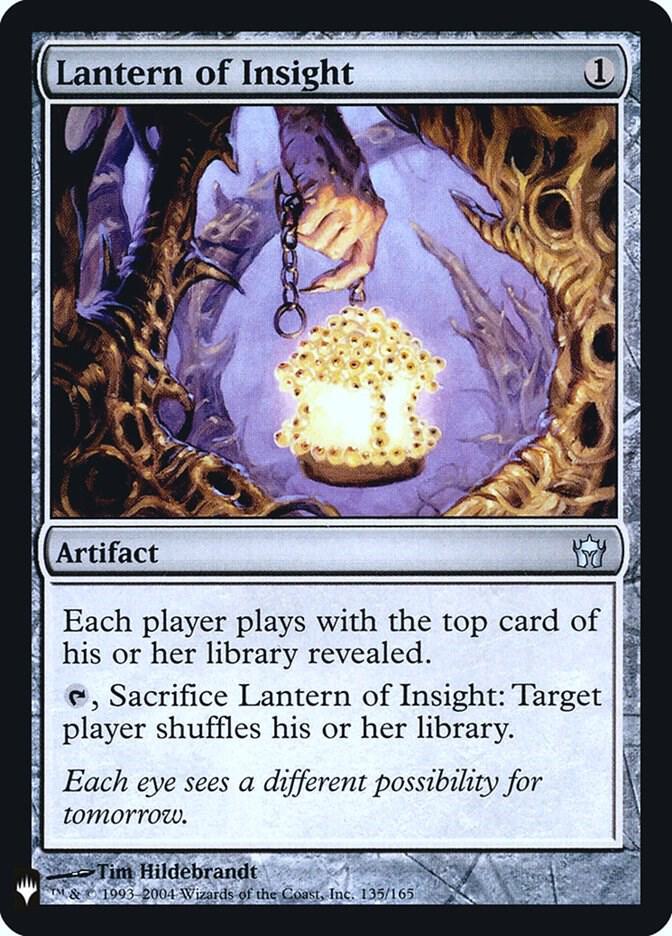 Lantern of Insight 5DN-135/5075 (The List Reprints)  | Good Games Morley