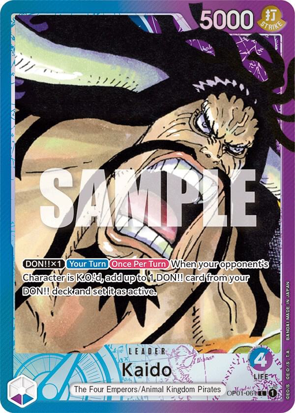 Kaido OP01-061 (Romance Dawn)  - Alternate Art Foil | Good Games Morley