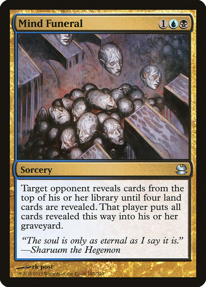 Mind Funeral 181/229 (Modern Masters)  | Good Games Morley