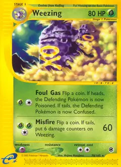 Weezing  070/165 (Expedition)  | Good Games Morley