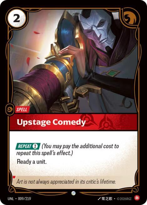 Upstage Comedy 009/219 (Unleashed)  | Good Games Morley