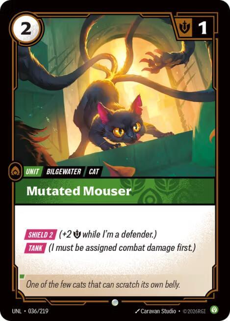 Mutated Mouser 036/219 (Unleashed)  - Foil | Good Games Morley
