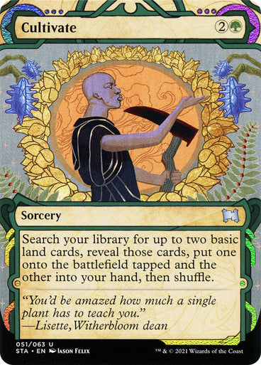 Cultivate  51 (Strixhaven: Mystical Archive)  - Etched Foil | Good Games Morley