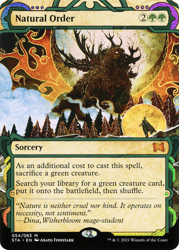 Natural Order  54 (Strixhaven: Mystical Archive)  - Etched Foil | Good Games Morley