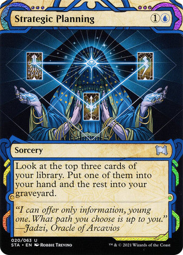 Strategic Planning  20 (Strixhaven: Mystical Archives)  - Etched Foil | Good Games Morley