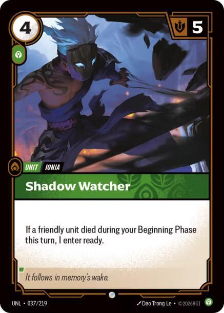 Shadow Watcher 037/219 (Unleashed)  - Foil | Good Games Morley