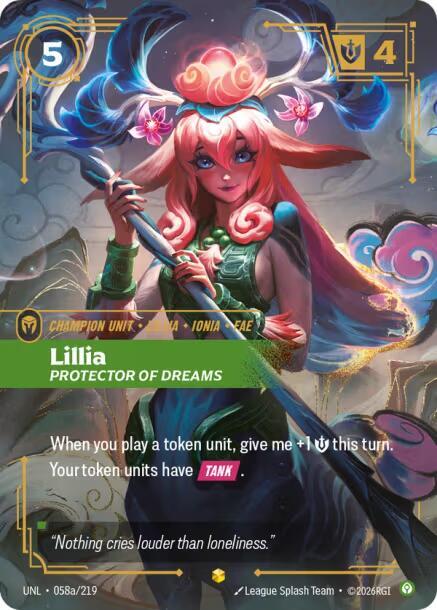 Lillia - Protector of Dreams 058a/219 (Unleashed)  - Foil | Good Games Morley