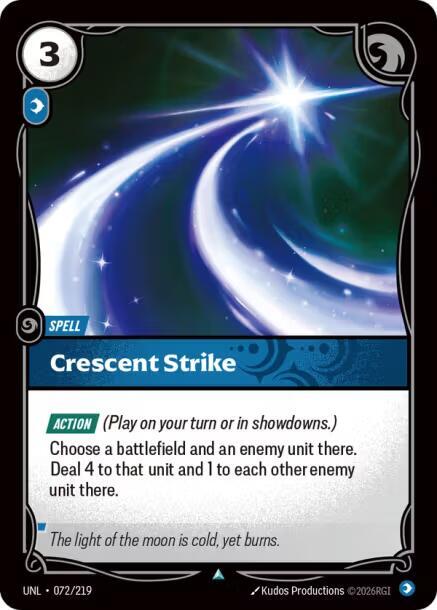 Crescent Strike 072/219 (Unleashed)  - Foil | Good Games Morley