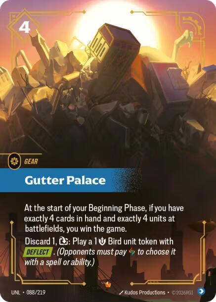 Gutter Palace 088/219 (Unleashed)  - Foil | Good Games Morley
