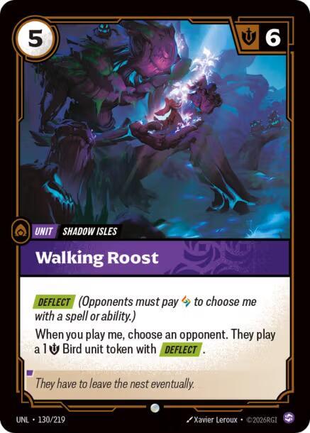 Walking Roost 130/219 (Unleashed)  | Good Games Morley