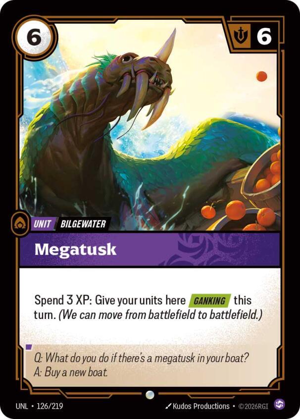 Megatusk 126/219 (Unleashed)  - Foil | Good Games Morley