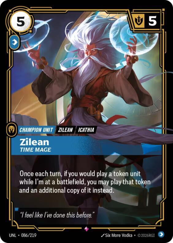 Zilean - Time Mage 086/219 (Unleashed)  - Foil | Good Games Morley