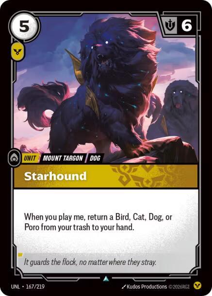 Starhound 167/219 (Unleashed)  - Foil | Good Games Morley