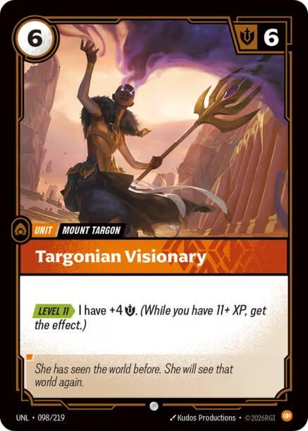 Targonian Visionary 098/219 (Unleashed)  - Foil | Good Games Morley