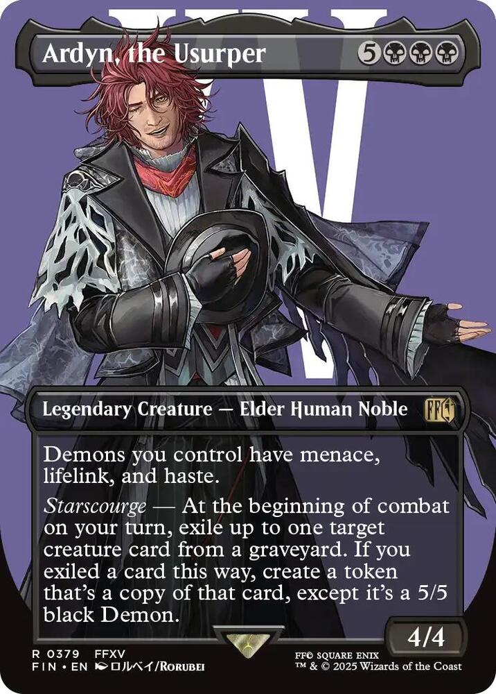 Ardyn the Usurper 0379 Borderless (Dupe) 379 (FINAL FANTASY)  | Good Games Morley