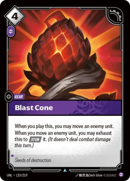 Blast Cone 133/219 (Unleashed)  | Good Games Morley