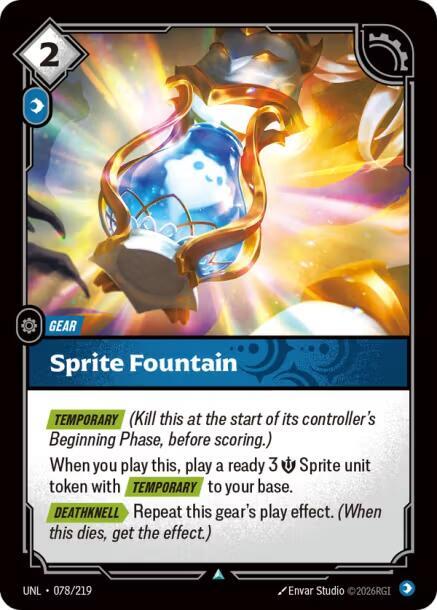 Sprite Fountain 078/219 (Unleashed)  | Good Games Morley