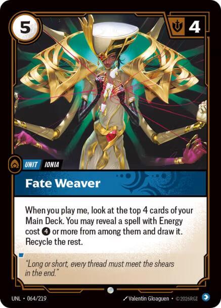 Fate Weaver 064/219 (Unleashed)  - Foil | Good Games Morley