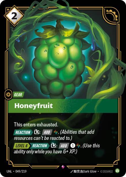 Honeyfruit 049/219 (Unleashed)  - Foil | Good Games Morley