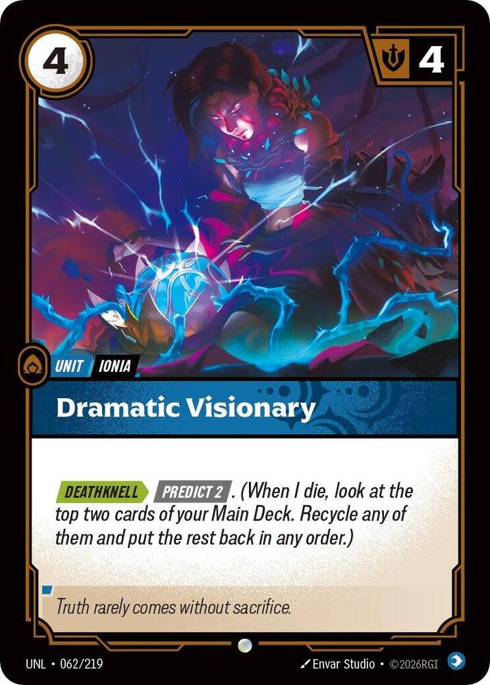 Dramatic Visionary 062/219 (Unleashed)  | Good Games Morley