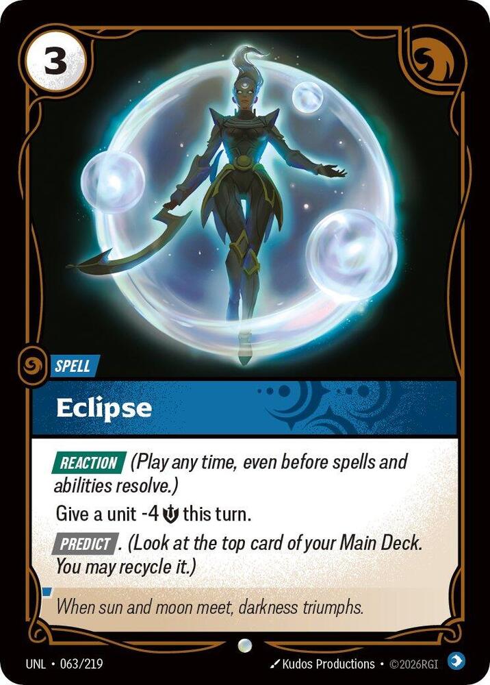 Eclipse 063/219 (Unleashed)  - Foil | Good Games Morley