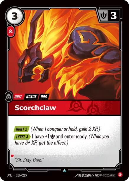 Scorchclaw 016/219 (Unleashed)  - Foil | Good Games Morley