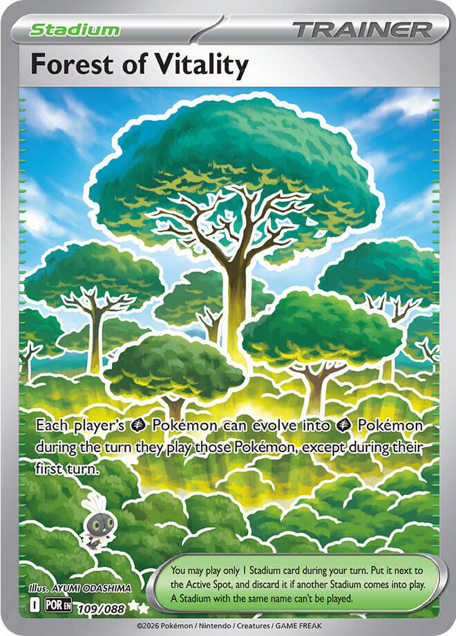 Forest of Vitality 109/088 (ME03: Perfect Order)  - Holofoil | Good Games Morley