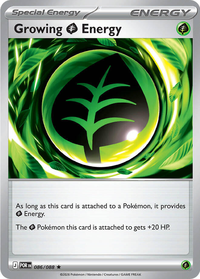 Growing Grass Energy 086/088 (ME03: Perfect Order)  - Holofoil | Good Games Morley