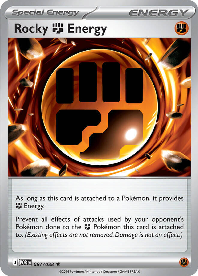 Rocky Fighting Energy 087/088 (ME03: Perfect Order)  - Reverse Holofoil | Good Games Morley