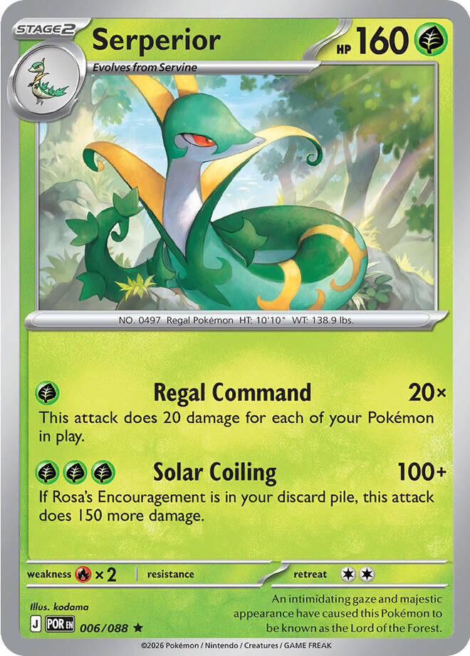 Serperior 006/088 (ME03: Perfect Order)  - Holofoil | Good Games Morley