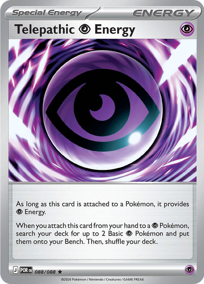Telepathic Psychic Energy 088/088 (ME03: Perfect Order)  - Holofoil | Good Games Morley