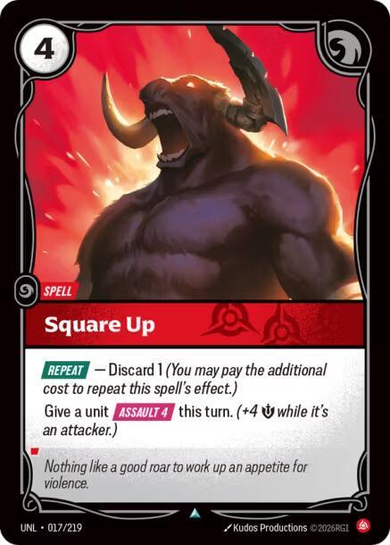 Square Up 017/219 (Unleashed)  - Foil | Good Games Morley