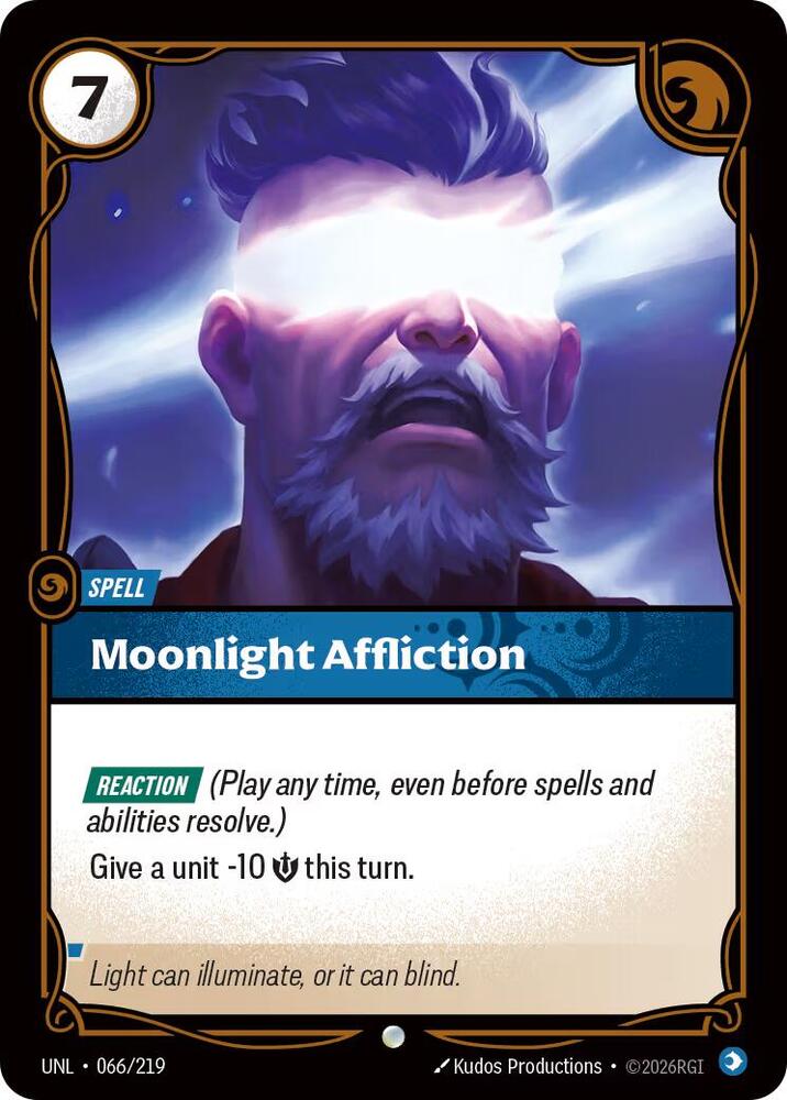 Moonlight Affliction 066/219 (Unleashed)  - Foil | Good Games Morley