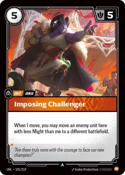 Imposing Challenger 105/219 (Unleashed)  | Good Games Morley