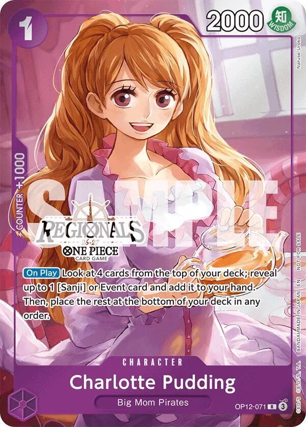 Charlotte Pudding (Regional Participation Pack 2026 Vol.1) OP12-071 (One Piece Promotion Cards)  - Foil | Good Games Morley