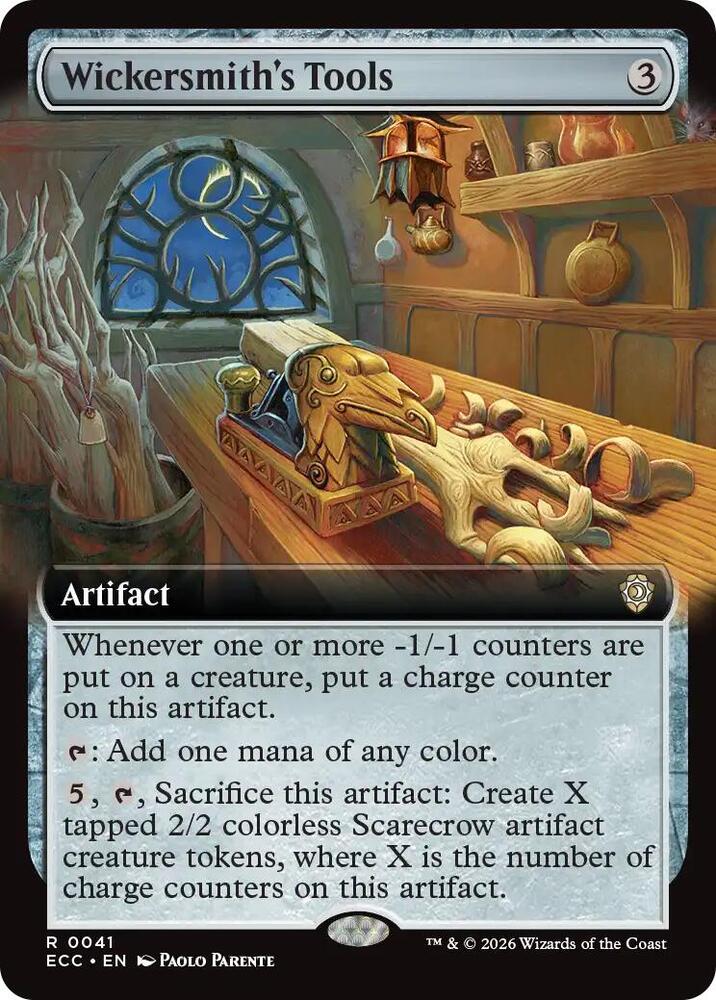 Wickersmiths Tools Extended Art (Dupe) 41 (Commander: Lorwyn Eclipsed)  | Good Games Morley