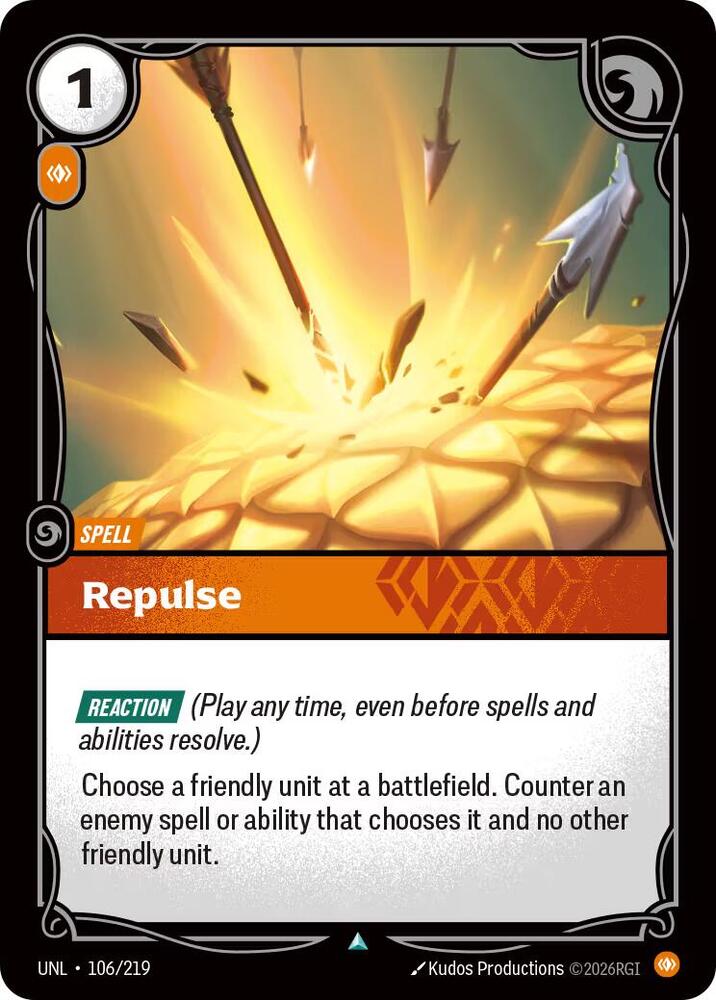 Repulse 106/219 (Unleashed)  | Good Games Morley