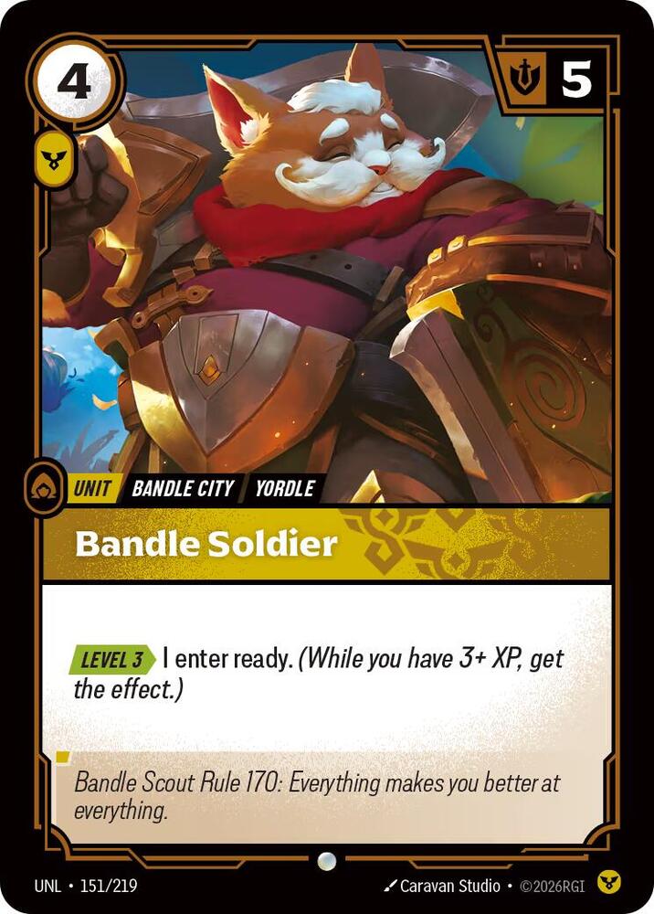 Bandle Soldier 151/219 (Unleashed)  - Foil | Good Games Morley
