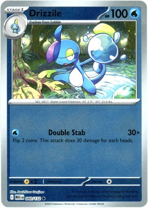 Drizzile 040/132 (ME01: Mega Evolution)  - Reverse Holofoil | Good Games Morley