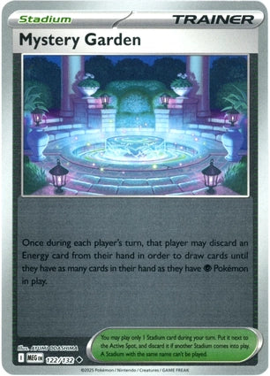 Mystery Garden 122/132 (ME01: Mega Evolution)  - Reverse Holofoil | Good Games Morley